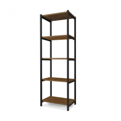 Estante para Livros em Aço Industrial 5 prateleiras klm Store é boa?