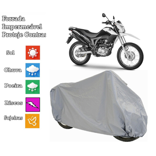 Capa Para Moto De Trilha Universal Com Logo Yamaha / Mxf. no Shoptime