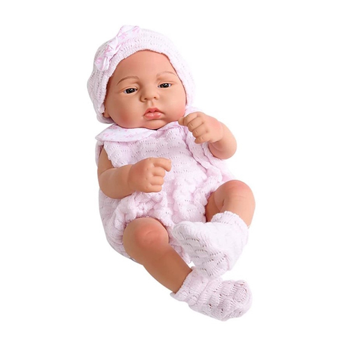 Boneca Bebê Reborn Laura Baby Agatha 100% Silicone