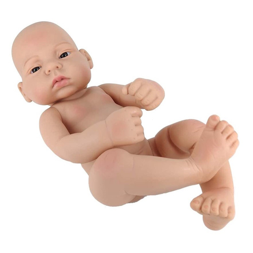 Boneca Bebê Reborn Laura Baby Agatha 100% Silicone