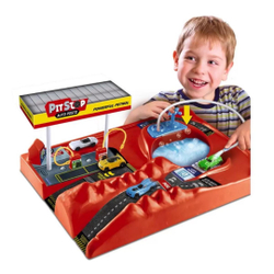 Brinquedo Pit Stop Pista De Carrinho Lava Rapido Auto Posto - Lua de Cristal é boa?