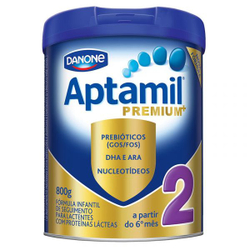Leite Aptamil Premium 2 800g - Danone Menor preço em Leite Aptamil Premium 2 800g - Danone