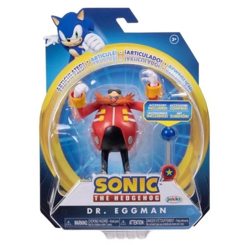 Boneco Sonic 2 The Hedgenog Batalha Robô Do Eggman Candide