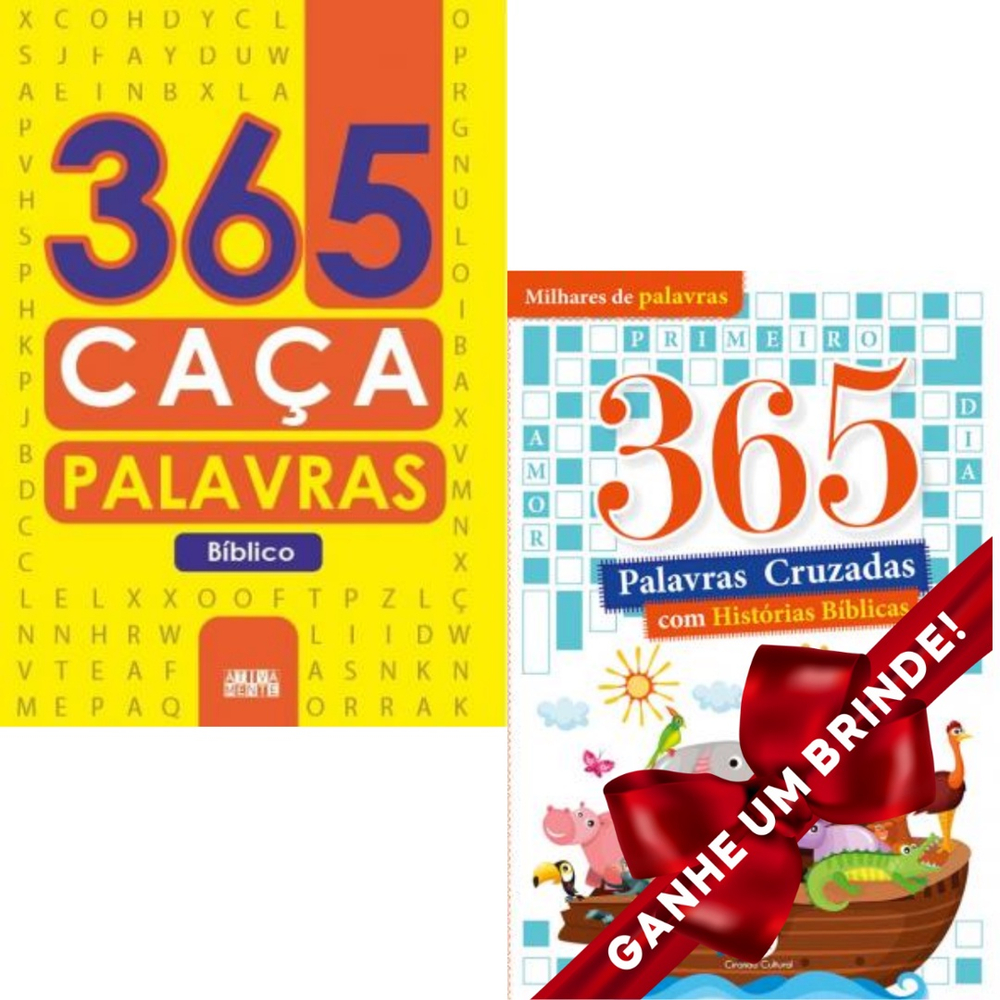 365 Caça-Palavras com Histórias Bíblicas