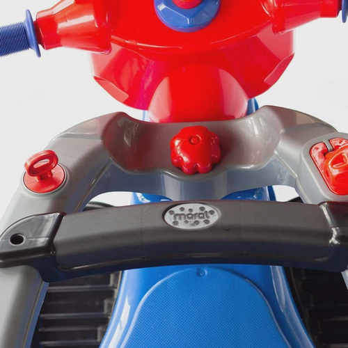 Triciclo Baby City Moto Infantil Menino Com Pedal Empurrador em Promoção na  Americanas