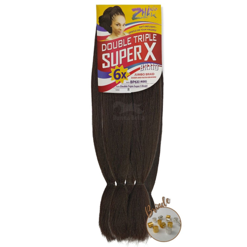 Jumbo Para Tranças Box Braids Super X Pacote 400 Gramas Penteados ...