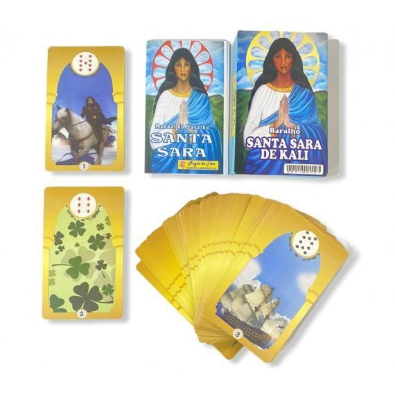 Baralho Cartas Ciganas Santa Sara -gratis Um Mini Baralho