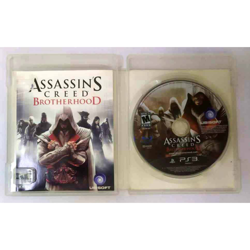 Assassins Creed Brotherhood - Jogo PS3 Mídia Física em Promoção na  Americanas