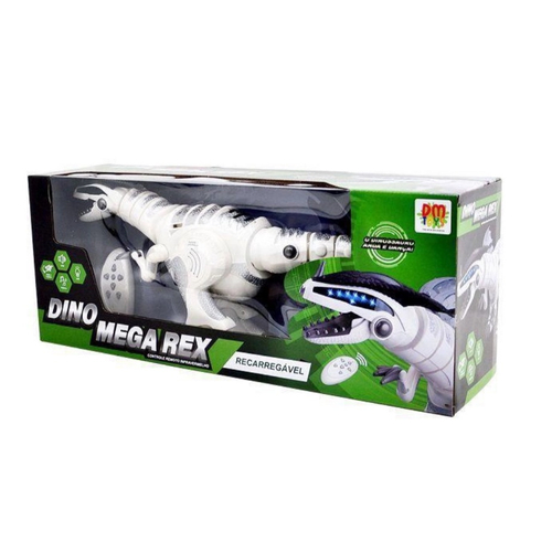 Brinquedo Dinossauro T-rex Jurassic World Controle Remoto