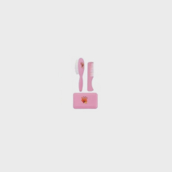 Kit Banho Para Bebê Saboneteira Escova Pente Rosa 3 Peças Menor preço em Kit Banho Para Bebê Saboneteira Escova Pente Rosa 3 Peças