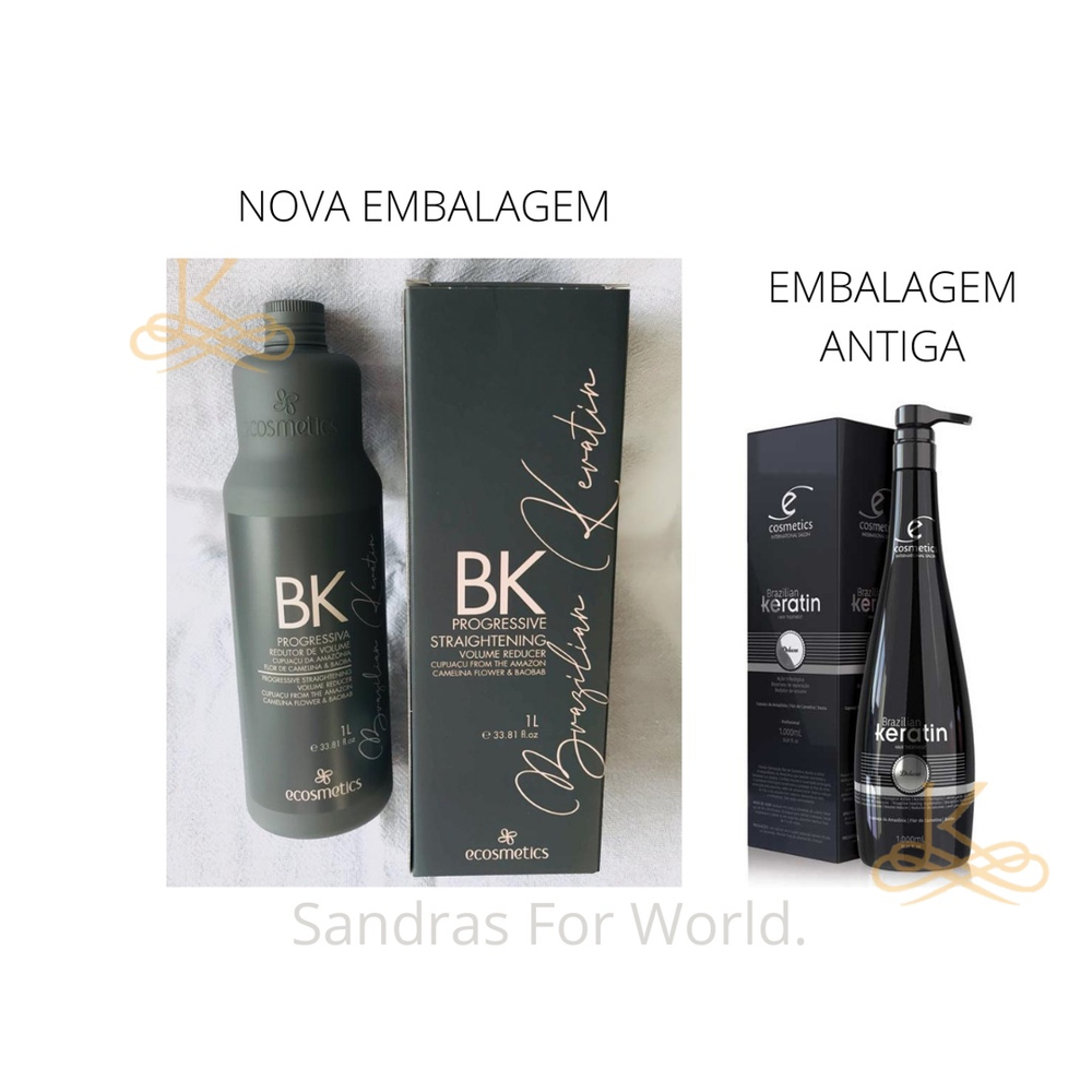 Progressiva Brazilian Keratin Nova Embalagem 1l Ecosmetics Em Promoção ...