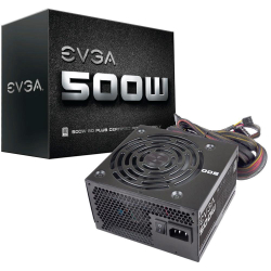 Fonte evga 500W 80 Plus White - 100-W1-0500-KR Menor preço em Fonte evga 500W 80 Plus White - 100-W1-0500-KR