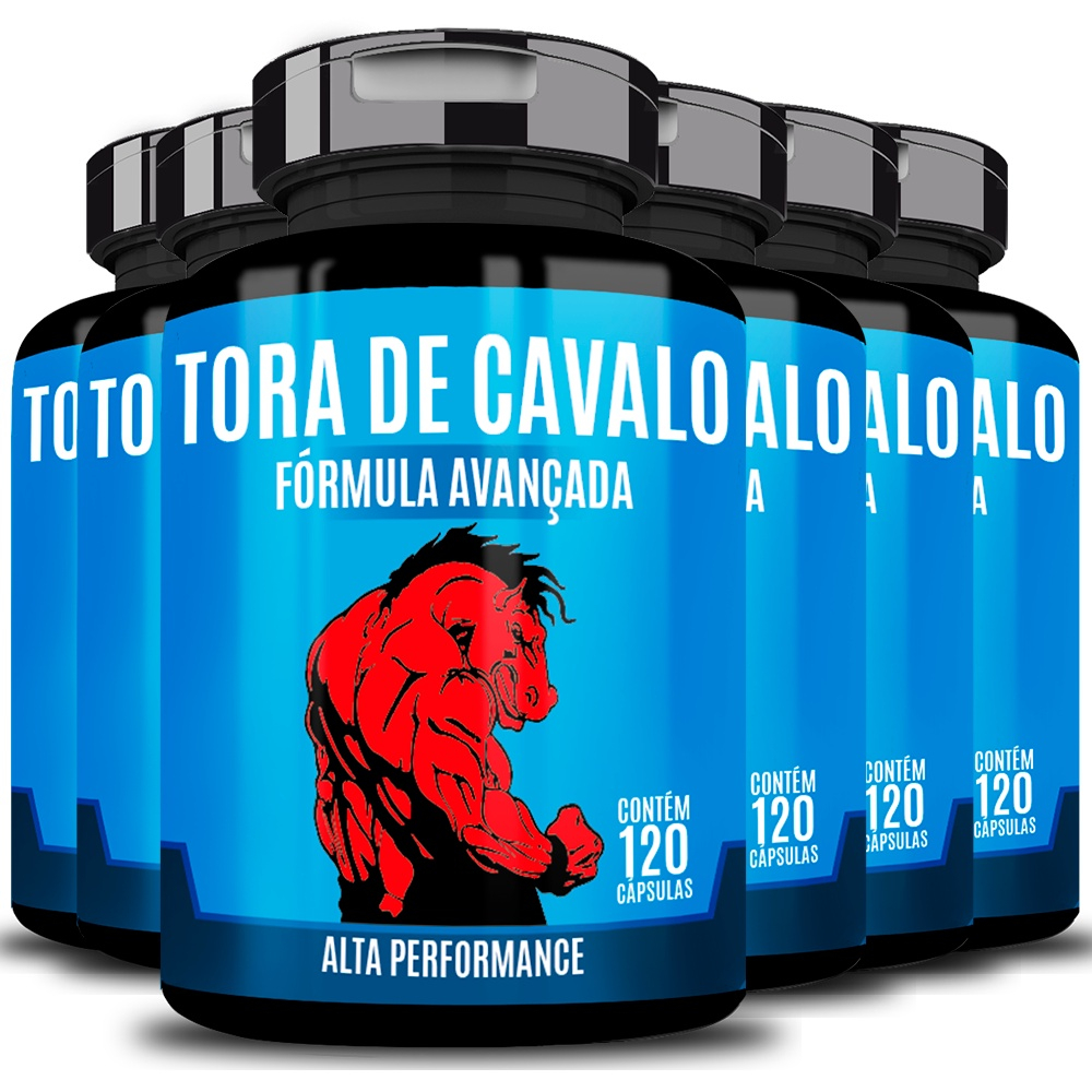 Kit 6x Tora De Cavalo 120 Cápsulas 1000mg Ereções Fortes e Duradoras em  Promoção na Americanas