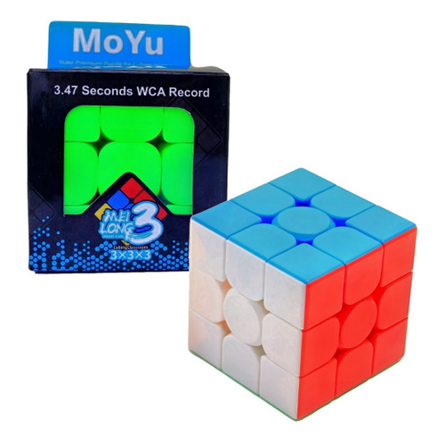 Cubo Mágico Profissional 3x3x3 MF3 Moyu Preto : : Brinquedos e  Jogos