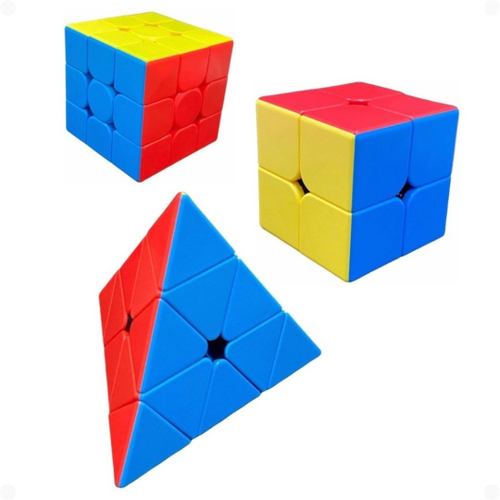 Kit 4 Cubo Mágico 2x2 3x3 4x4 5x5 Profissional Speed em Promoção na  Americanas