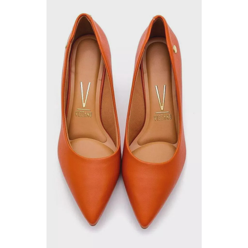 Scarpin cor telha sale