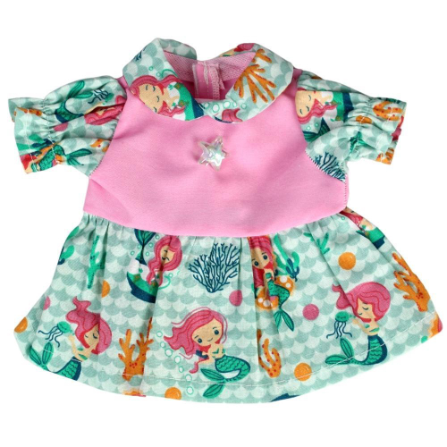 Roupa De Boneca Baby Alive E Similares - Vestido Sereia no Shoptime