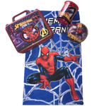 Maleta de Pintura Infantil Homem Aranha Material Escolar 42 itens Molin