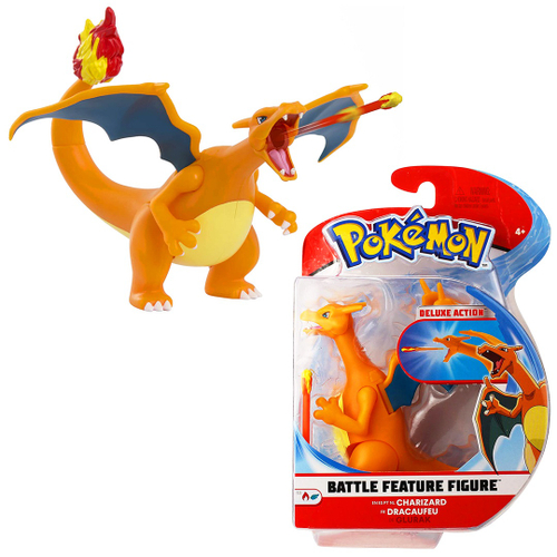 Boneco Pokemon Charizard 15cm em Promoção na Americanas