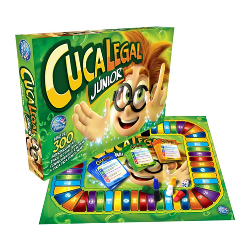 Jogo De Mesa Tabuleiro Cuca Legal Júnior Educativo Divertido