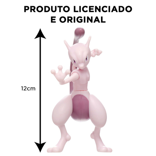 Brinquedo Boneco Articulado Pokémon Mewtwo 12 Cm Sunny