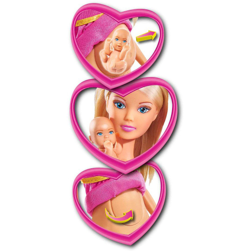 Boneca Steffi Love Happy Family Bonecas Acessorios Barbies