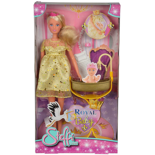 Boneca Original Steffi Love Grávida Royal Baby Simba Barbie bebê em  Promoção na Americanas