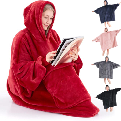 Cobertor com capuz de Sherpa oversized Presente Confortável para Mulheres Adultas é boa?