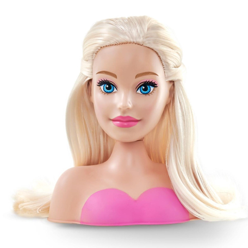 Boneca cabeca busto barbie com acessorios p pentear maquiar 21