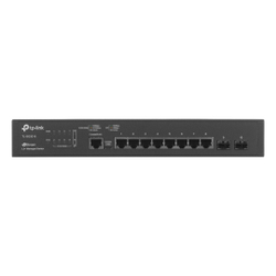 Menor preço em Switch Gerenciável L2 8 Portas TP-Link TL-SG3210 Gigabit 10/100/1000Mbps + 2 Slots sfp Jetstream