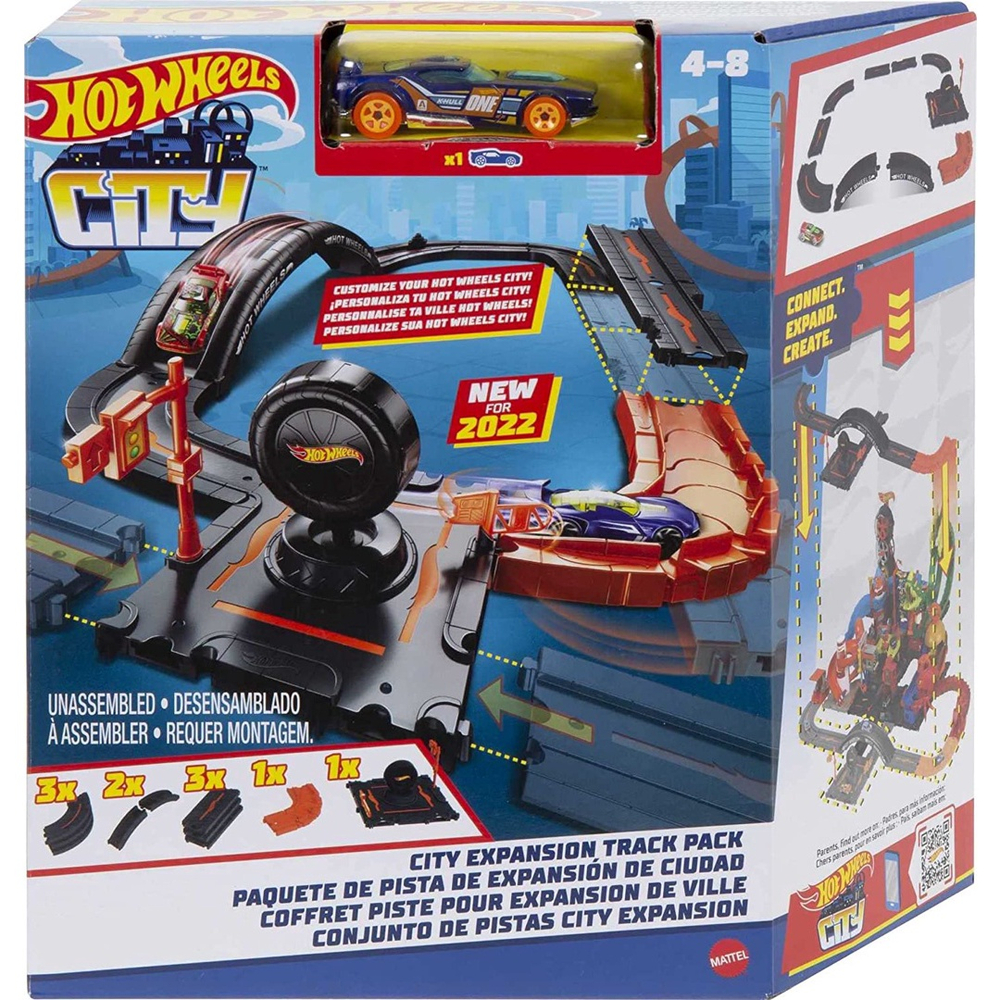 Pista hot wheels ponte de cobra mattel