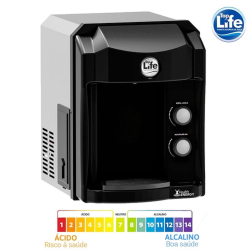 Purificador de Água Alcalina Ionizada Gelada Health Energy Preto 220V - Top Life é boa?