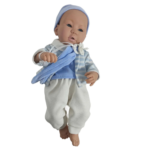 Boneca Bebê Reborn Menino Baby Dolls Jhonan em Promoção é no Buscapé