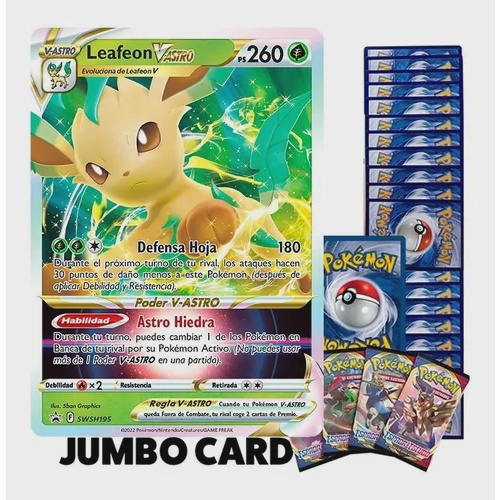 Pokémon Kit Carta Gigante Ultra Rara + 20 Cartas + Brinde em Promoção na  Americanas