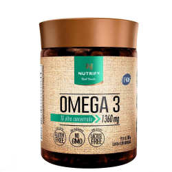 Omega 3 ultra concentrado 1360MG (120 caps) - nutrify Menor preço em Omega 3 ultra concentrado 1360MG (120 caps) - nutrify