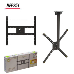 Suporte Teto Tv 10 A 65 Oled/Led/Lcd/3D Multiforma - Preto