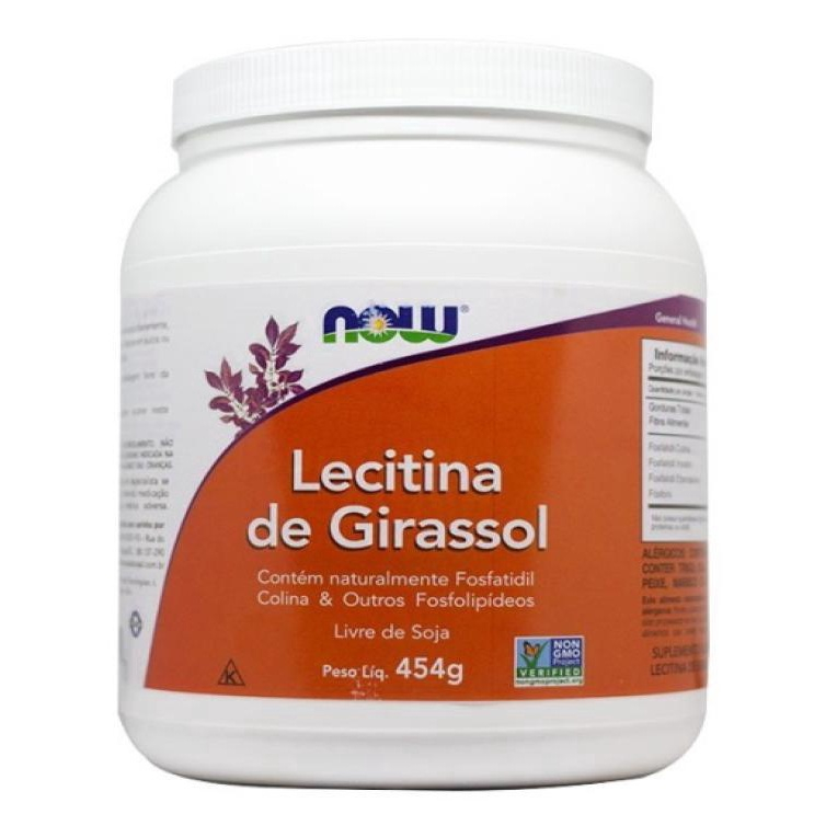 Lecitina De Girassol 454g Now Foods em Promoção na Americanas Lecitina De Girassol 454g Now Foods em Promoção na Americanas