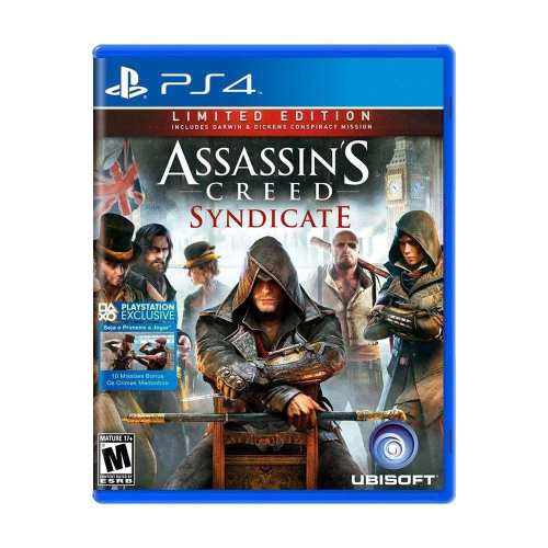 Mídia Física Jogo Assassin's Creed Syndicate Ps4 Original - GAMES