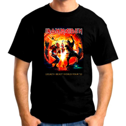 Camiseta Iron Maiden Tour Legacy of the Beast Brasil 2022 Menor preço em Camiseta Iron Maiden Tour Legacy of the Beast Brasil 2022