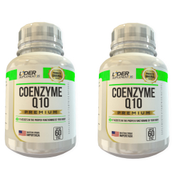 Coenzima Q10 caps 100mg 60 cápsulas kit com 2 potes Menor preço em Coenzima Q10 caps 100mg 60 cápsulas kit com 2 potes