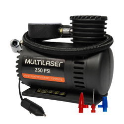 Mini Compressor De Ar 12V 250 Psi 3 Bicos Multilaser - Au601 é boa?