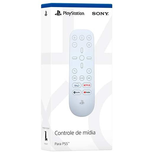 Imagem do produto Controle de Mídia PS5 em Americanas