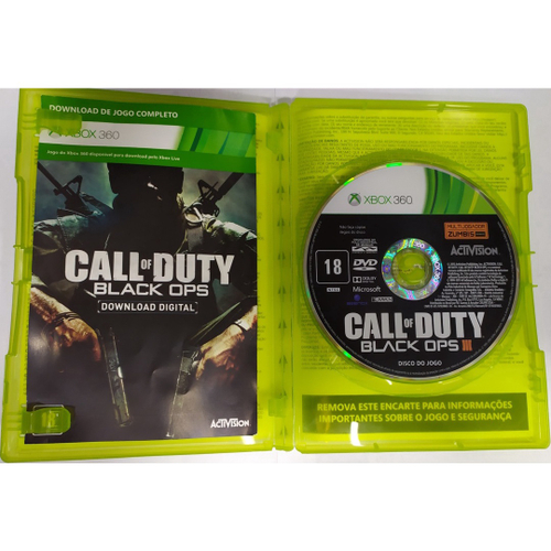 Game Call of Duty Black Ops 2 - XBOX 360 em Promoção na Americanas