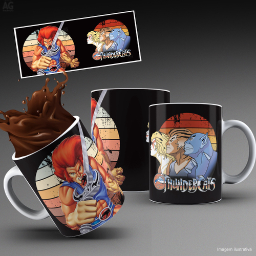 Caneca ThunderCats Mumm-Ra (Desenhos Anos 80) Personalizada (Cerâmica  325ml) - Los Canequeiros - Canecas - Magazine Luiza