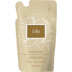 Refil Creme Acetinado Hidratante Corporal Lily 250g - O Boticário é boa?