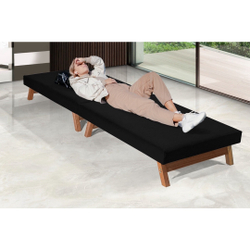 Cama Portátil Dobrável Solteiro 0,80x1,90 Preto -C/Colchão Embutido é boa?