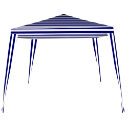 Tenda Gazebo em Polietileno 3x3 Metros Listrado Azul Marinho é boa?