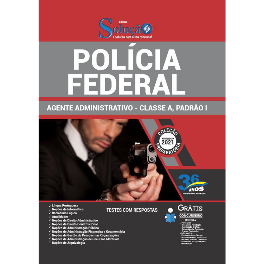 Apostila Polícia Federal Pf Agente Administrativo No Shoptime