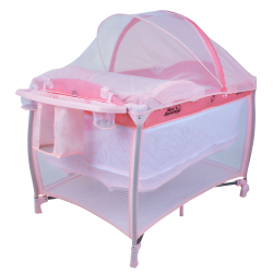 Berço Portatil Cercado Burigotto New Aconchego com Trocador e Mosquiteiro Pink Rosa é boa?