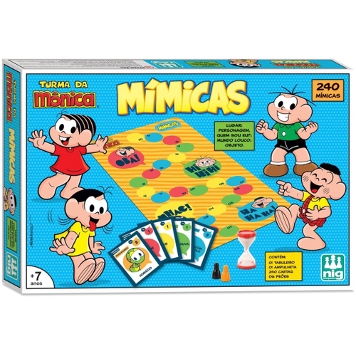 Jogo De Tabuleiro Fazendo Mimica Educativo Brinquedo Infantil em Promoção  na Americanas